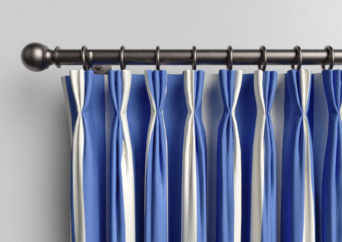 The British Stripe Co. Henry, Bristol No.2 - Made to Measure Curtains - Image 11